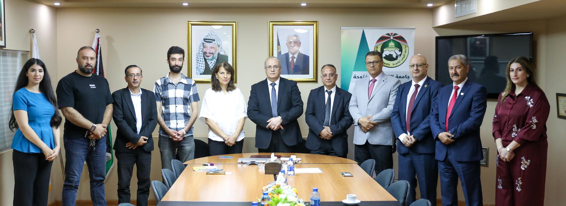 QOU and Tamer Institute for Community Education expand areas of cultural and educational cooperation