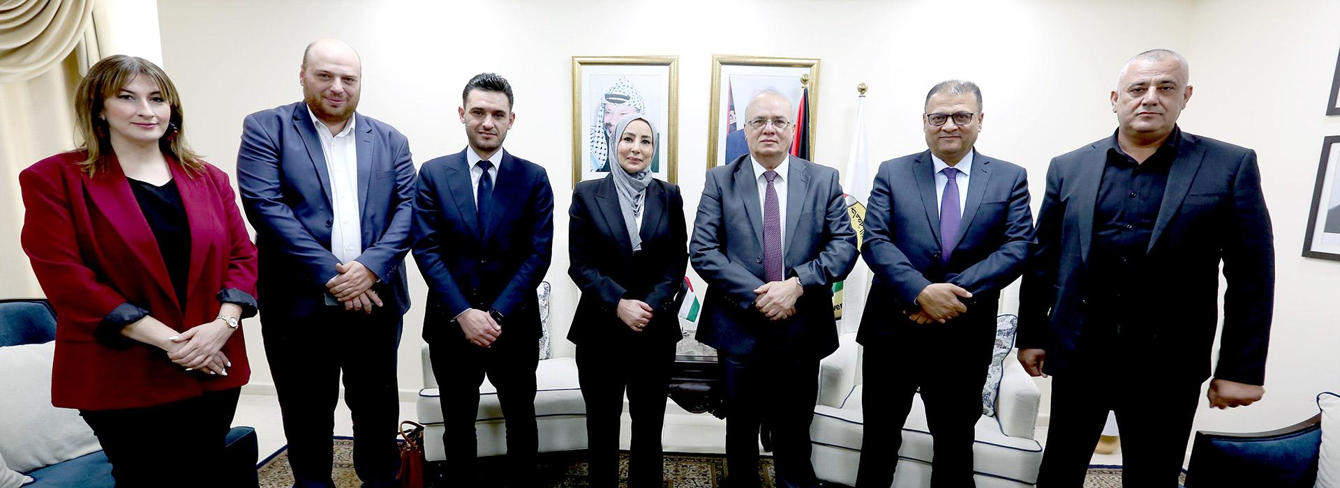 A promising partnership between QOU and the Smart University College for Modern Education to Develop Education and Innovation in Palestine
