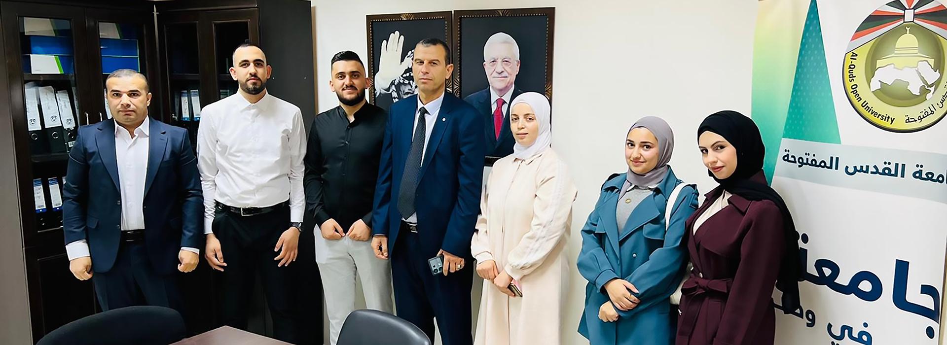 Al-Quds Open University Students Make a Remarkable Presence at the World Islamic Marketing