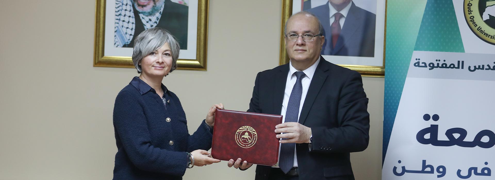 Al-Quds Open University and the British Council Sign MoU to Support Research and Academic Knowledge Exchange
